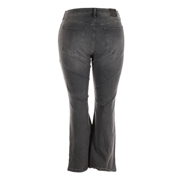 Banana Republic Factory Gray Demi Cropped Bootcut Jeans Size 18 NWT - Picture 3 of 11